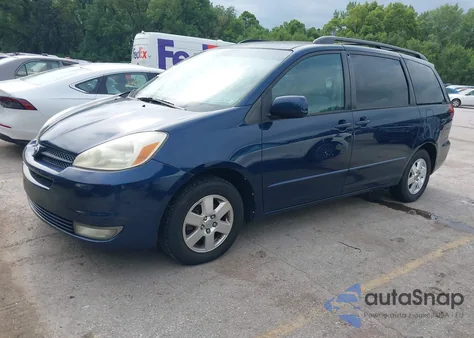 2005 Toyota Sienna Xle из США, поврежденный, VIN 5TDZA22CX5S257985